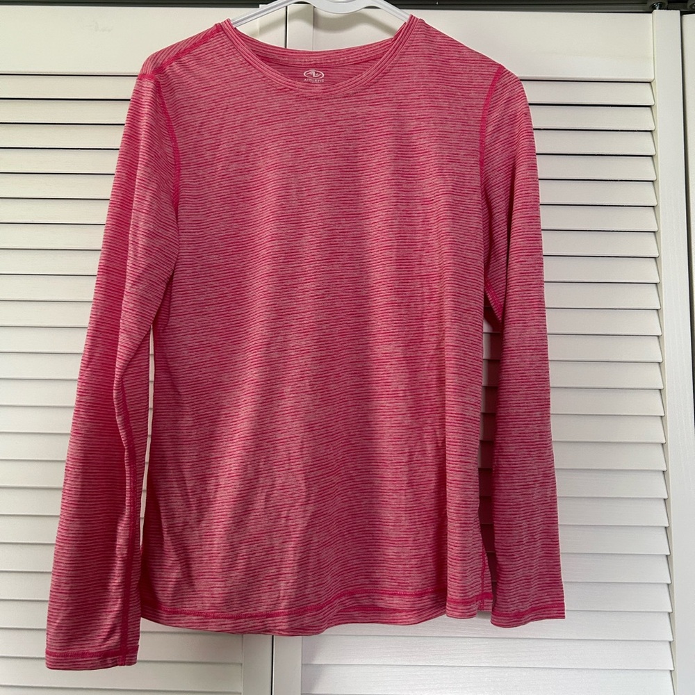 2 athletic shirts used as under scrubs